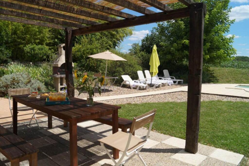 Gite Rural Saint-Pierre-sur-Dropt Exterior foto